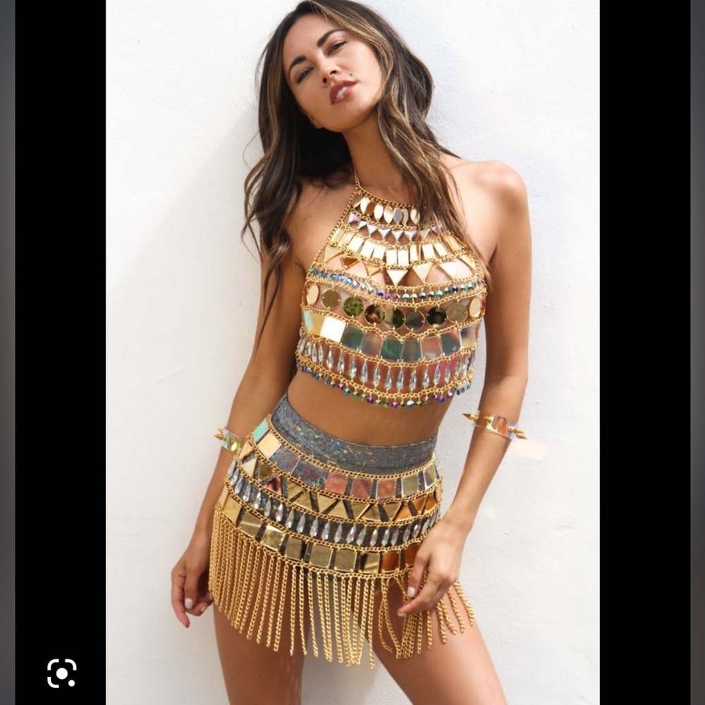 Festival Mirror Skirt